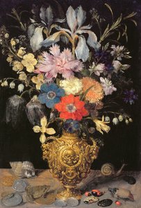 Stilleben med blomster, ca. 1604